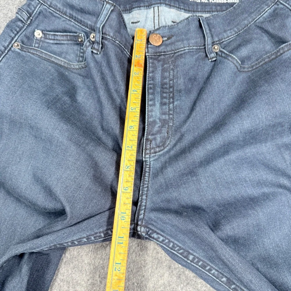Mugsy Jeans Studio Blues Slim Fit Dark Wash Denim FLX5NSB-33X32 Mens 33x32